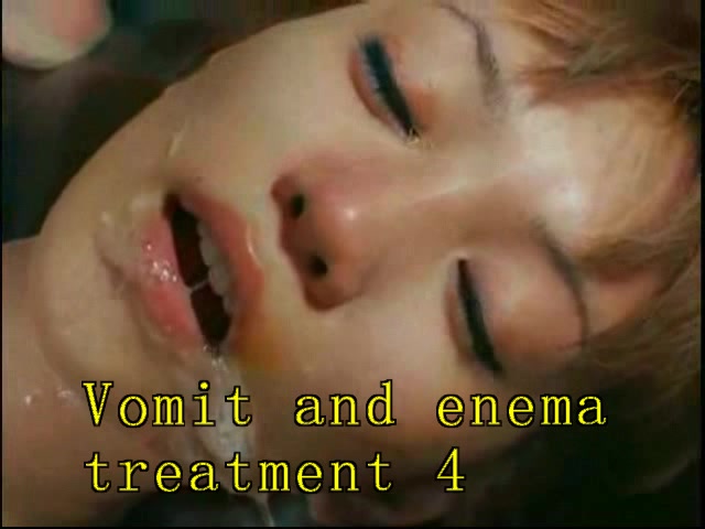 Click to play video Vomit and enema treatment 4