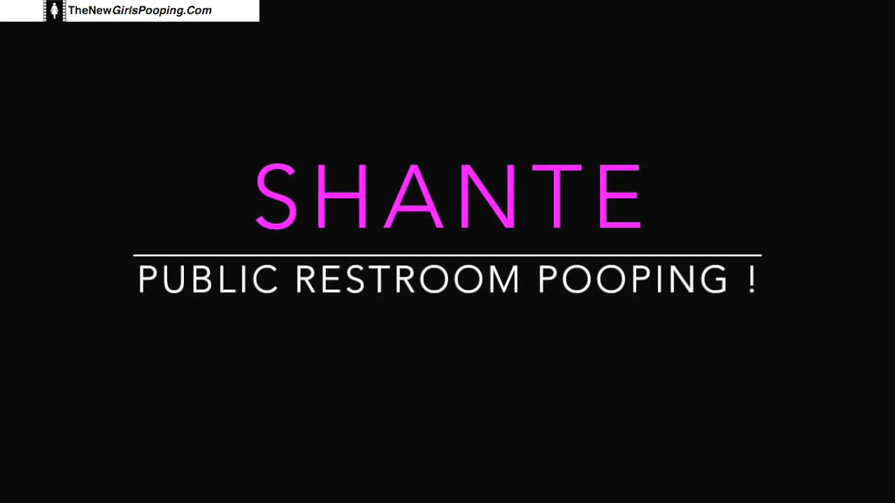 Click to play video Shante Public Restroom Pooping