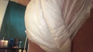 Click to play video Girl poops in diaper - video 2