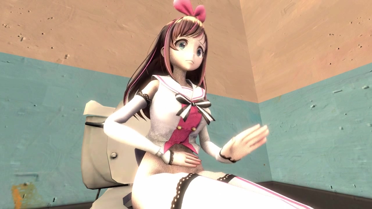 Click to play video Anime girl toilet trouble