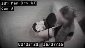 Click to play video Girl Uses Sink to Shit