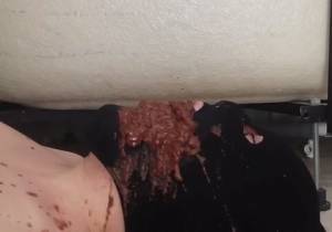 Scat Femdom liquid shit - ScatFap.com - scat porn search - FREE ...