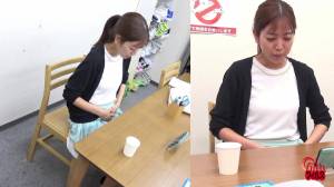 Click to play video JP girl poop during remotework Part1