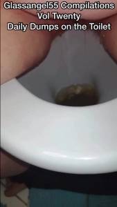 Click to play video Daily Dumps on the Toilet Glassangel55 Compilations Vol Twenty