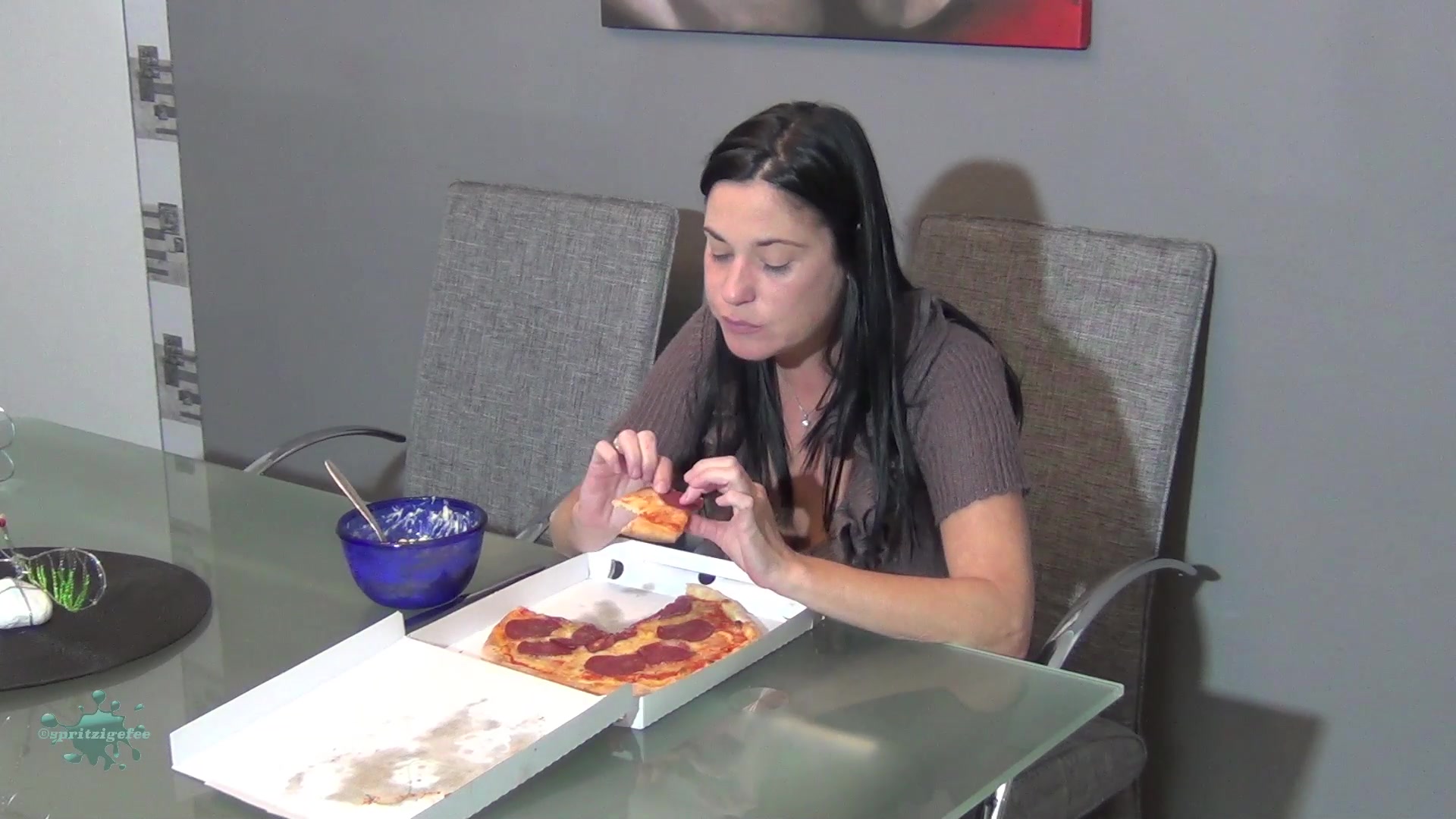 Dine and dump pizza poop - ScatFap - scat porn search