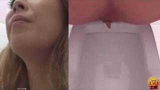 Click to play video Hard Diarrhea in Public toilet