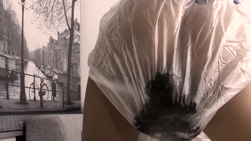 Click to play video Huge Plastic Pants Poop
