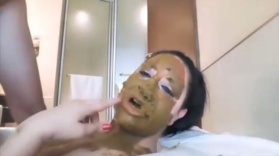 Click to play video Slut Wife Scat Eating Session