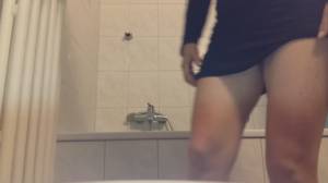 Click to play video (Mostly Audio) German Woman Records Herself Pooping