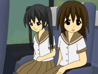 Click to play video Anime girl accident in bus