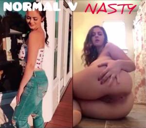 Click to play video NORMAL v NASTY! HELEN we prefer the NASTY SCAT LICKER