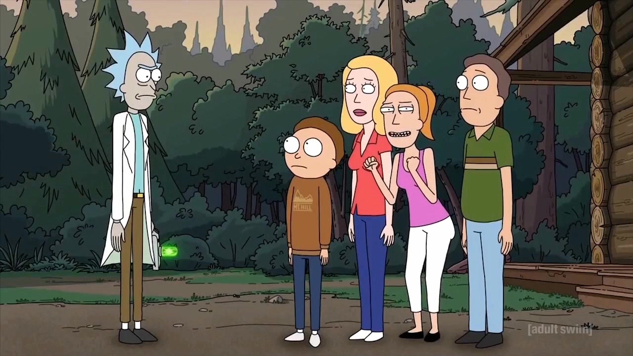 Click to play video Rick en morty poop pants