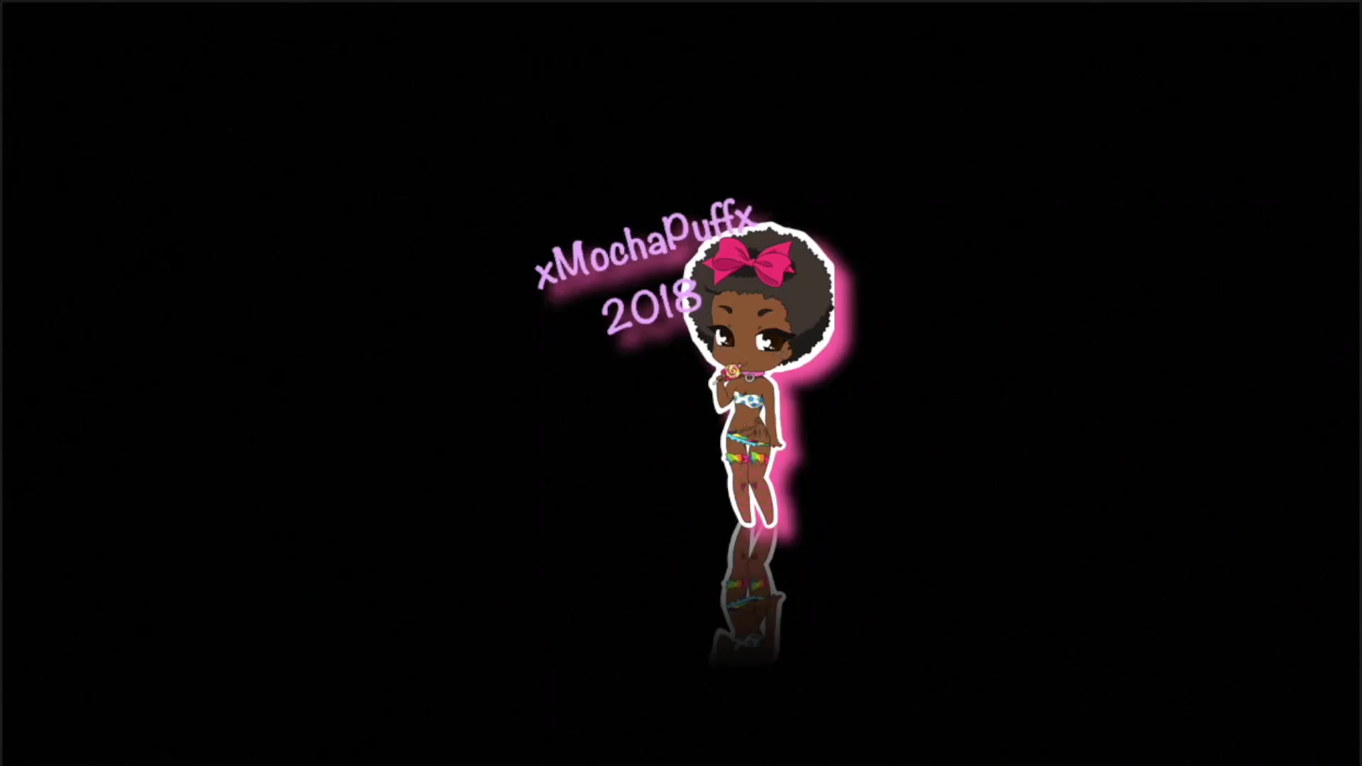 Click to play video SKINNY BLACK CHICK