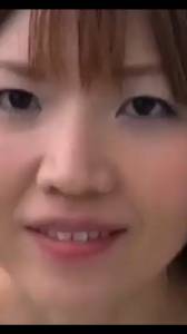 Click to play video Cute Japanese woman selfie enema shitting