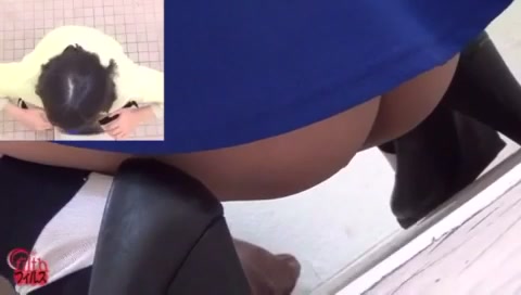 Click to play video Japanese girl pooping and wipe her ass with panty