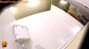 Click to play video Pooping in my Brown Skin Boots. 