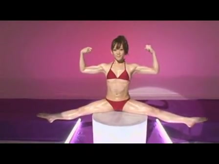 Click to play video Japan Bodybuilder Girl Shitting