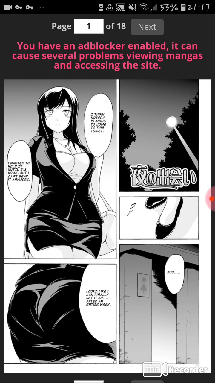 Click to play video Random scat manga