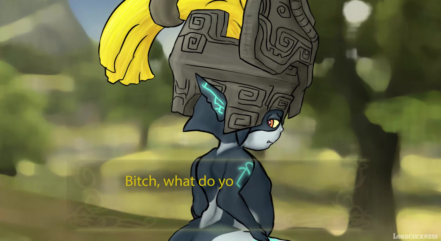 Click to play video Midna Scat Animation by Lordcuckness