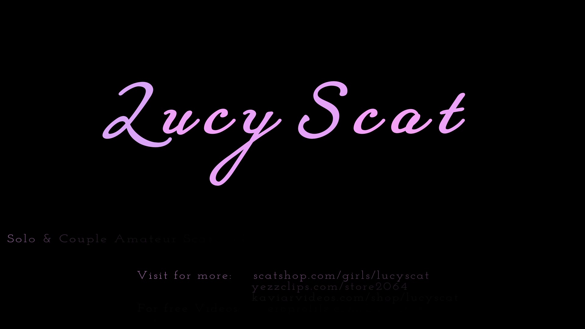 Click to play video Lucy sex and shit