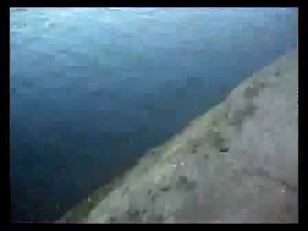 Click to play video Partying teen poops in the river.