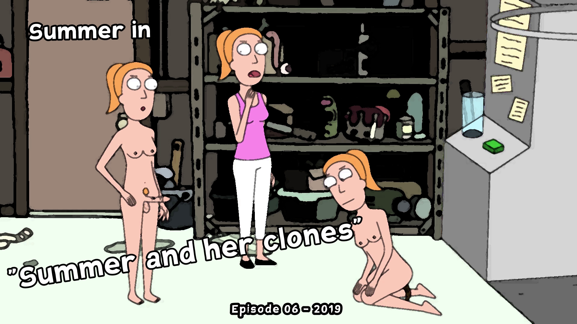 Cartoon Scat Summer and her Clones - ScatFap - scat porn search pic