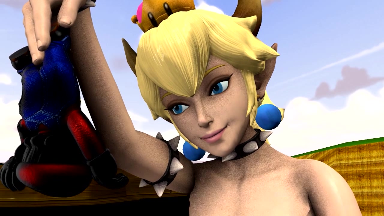 Click to play video Bowsette's Tribulation (Giantess animation)