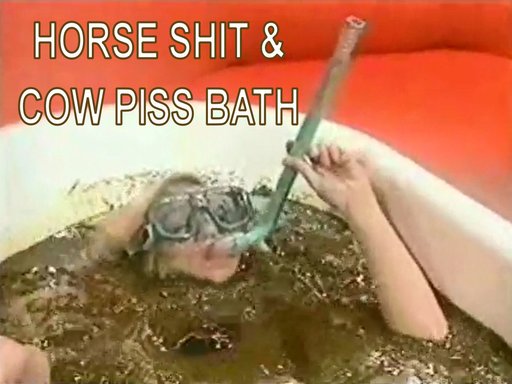 Click to play video Horse Shit and Cow Piss Bath - 90s UK TV