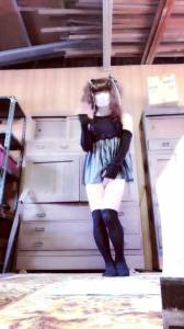 Click to play video Japanese crossdresser scat in panty