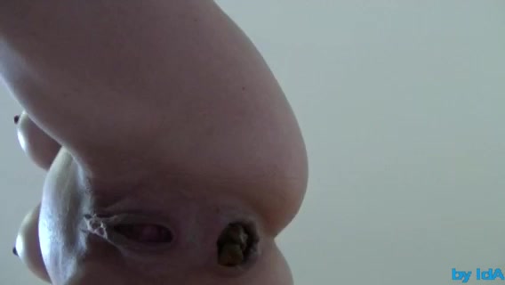 Click to play video Girl shits from above