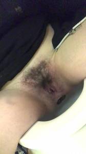 Click to play video Hairy gf pooping and peeing