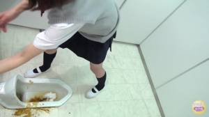 Click to play video Japanese girl diarrhea
