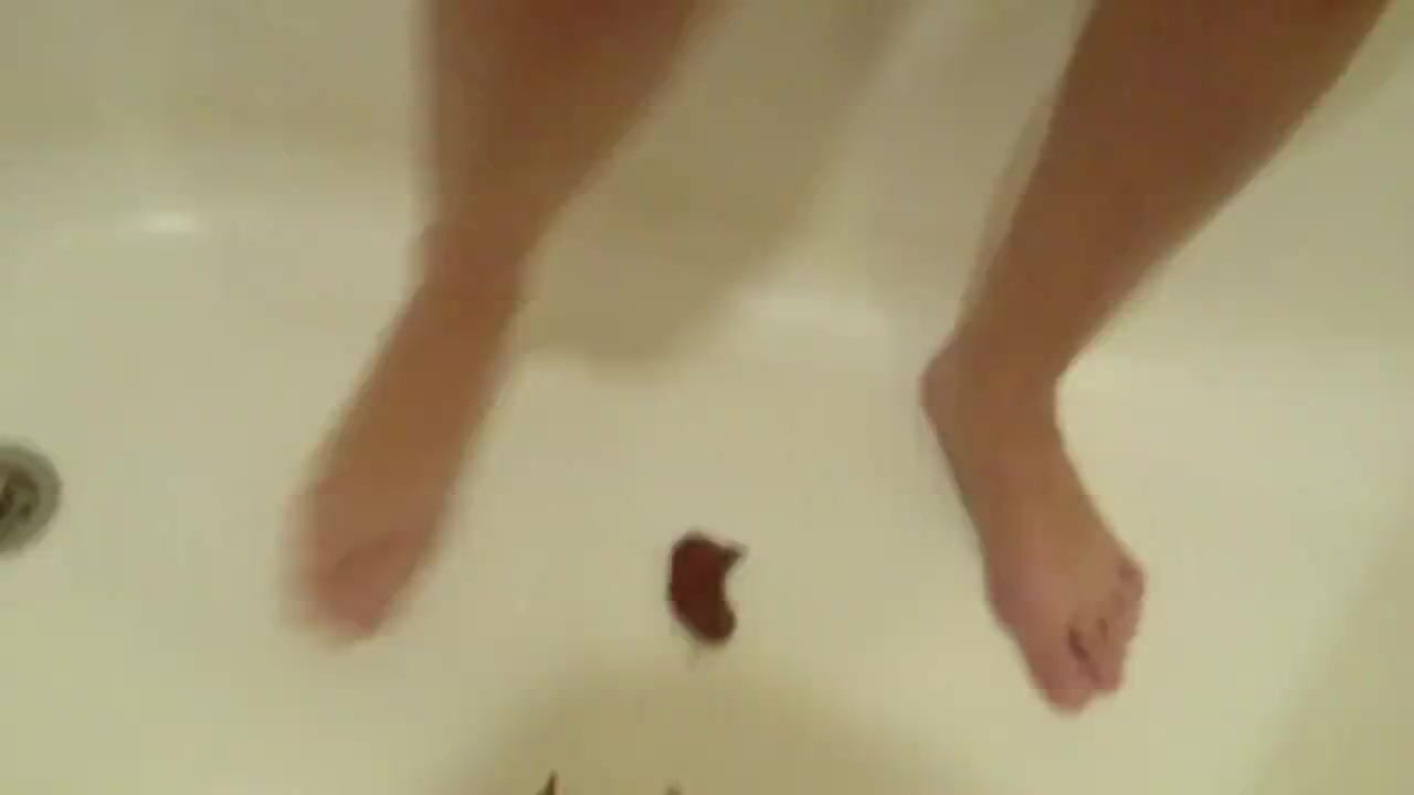 Click to play video Brown wife - Real eating shit.