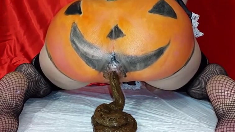 Click to play video Halloween poop