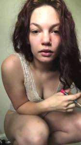 Click to play video Three days' worth of very messy poop