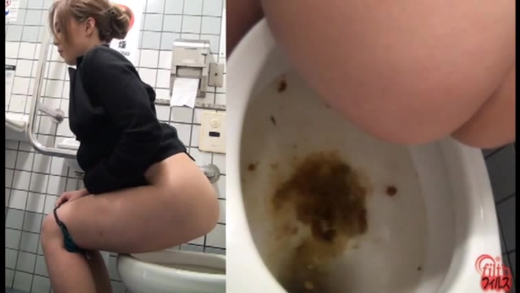 Old Women Pooping