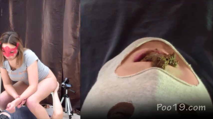 Click to play video Mistress broken chair while using human toilet