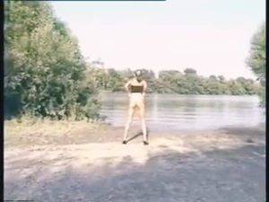 Click to play video Girl in skirt pooping