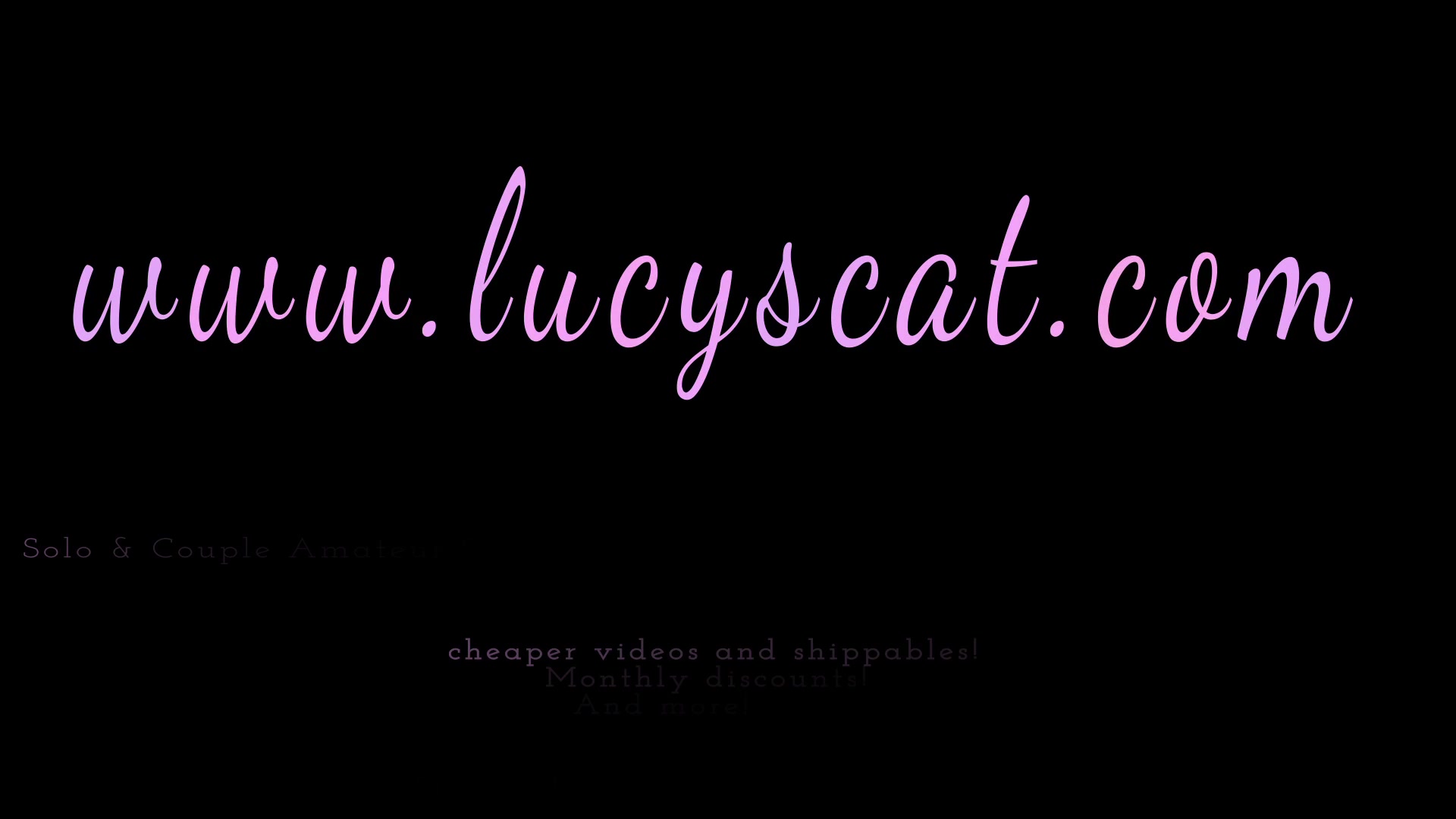 Click to play video Lucy scat compilation