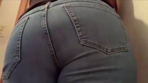 Click to play video Chubby girl messes jeans