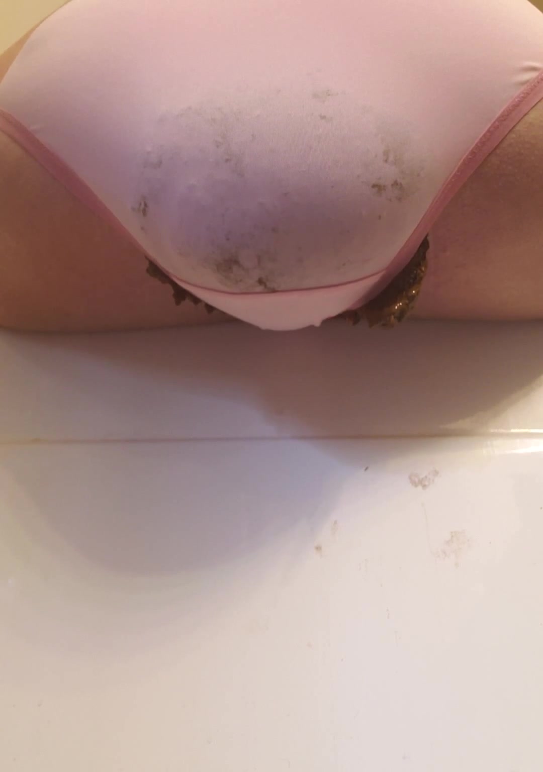 Huge Panty Pooping
