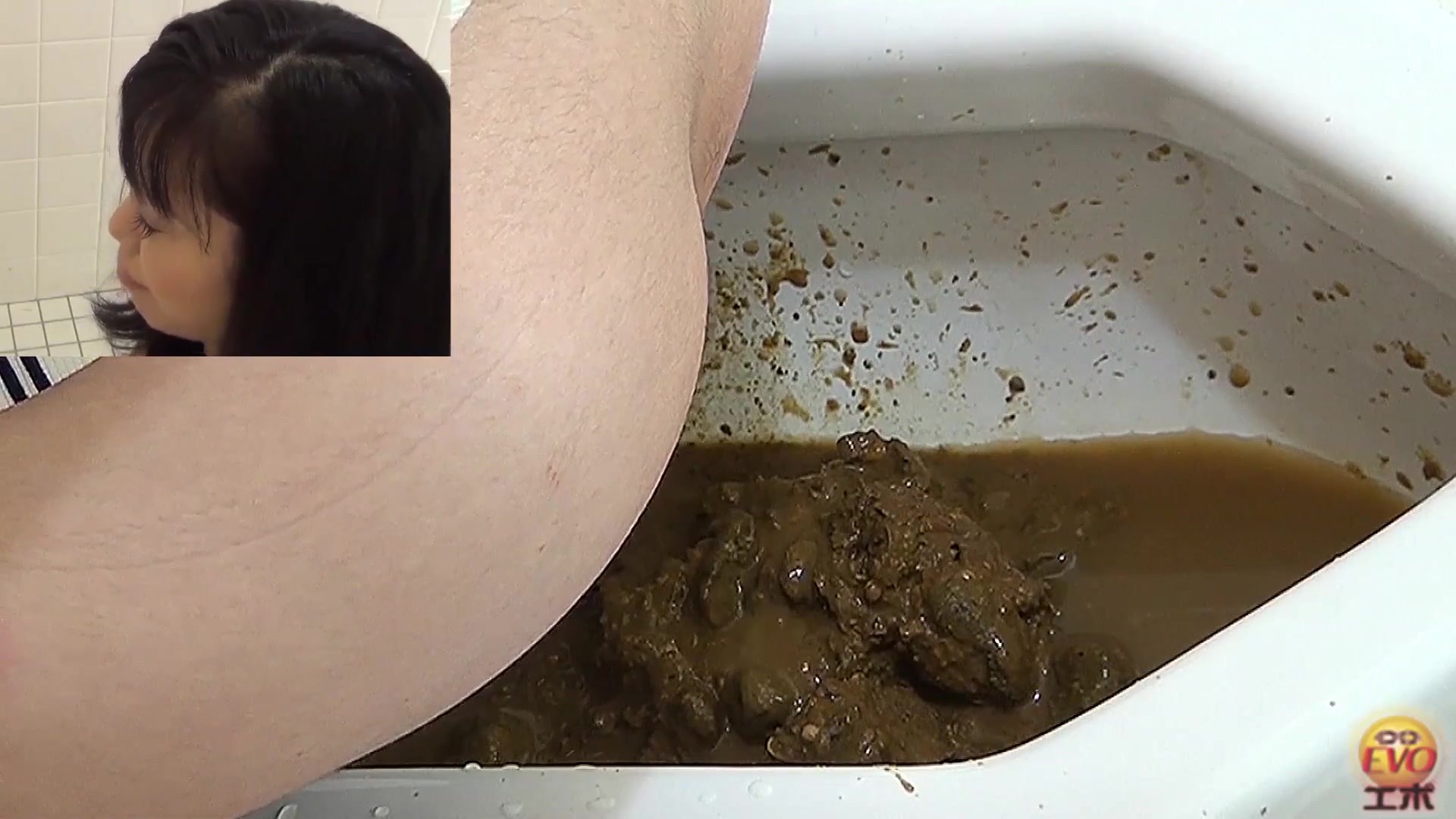 Click to play video Japanese secretary has serious diarrhea