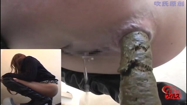 Click to play video It's amazing to see a little girl hold in that much poop, for at least 2 or 3 days