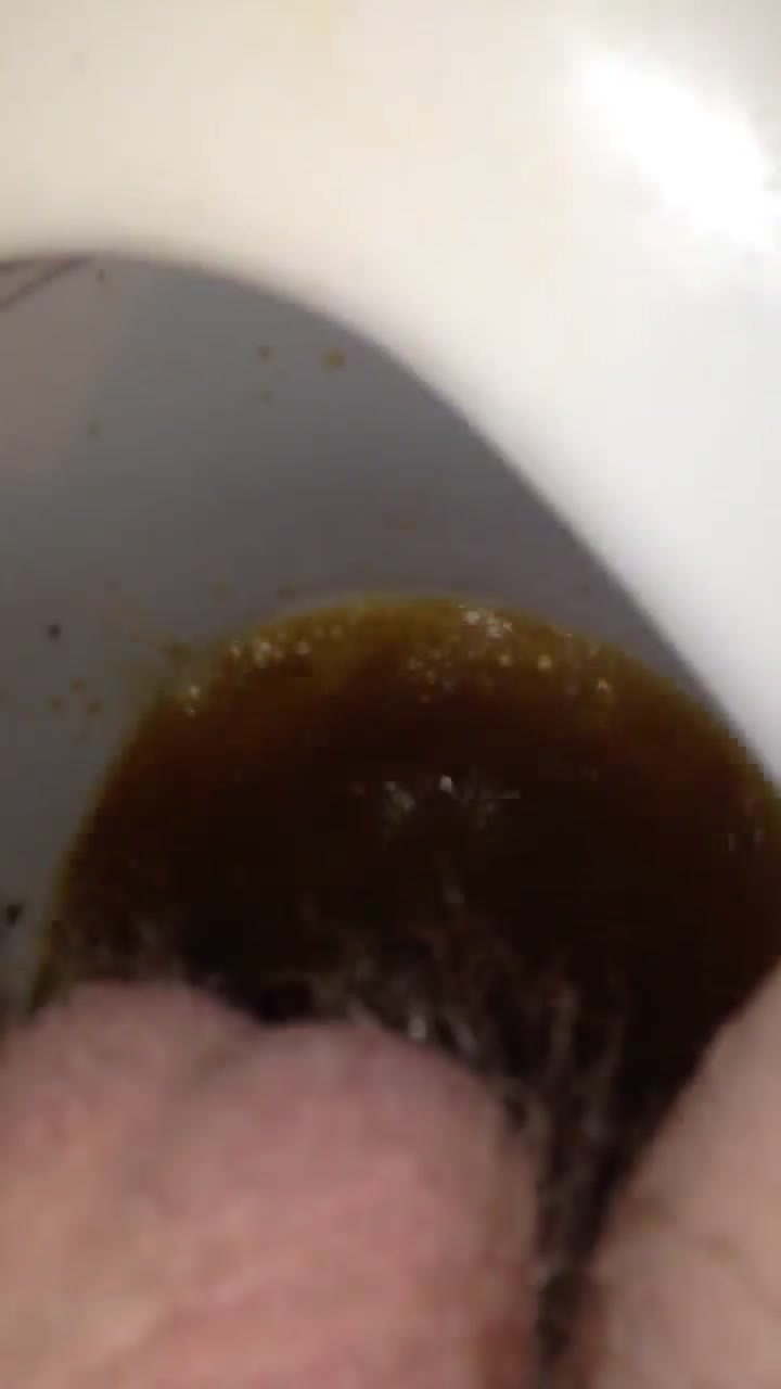 Click to play video Post Enema Poop