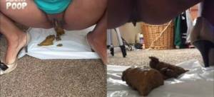 Click to play video Ebony poop comp - video 2