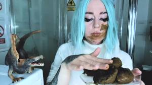 Click to play video Pawgs fun with feces 5