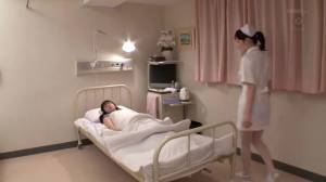 Click to play video Japanese nurse shits on her female patient ending in an orgy
