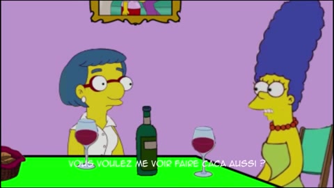 Click to play video Marge poops for Luanne