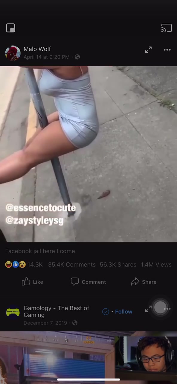 Click to play video Thot poops on ground