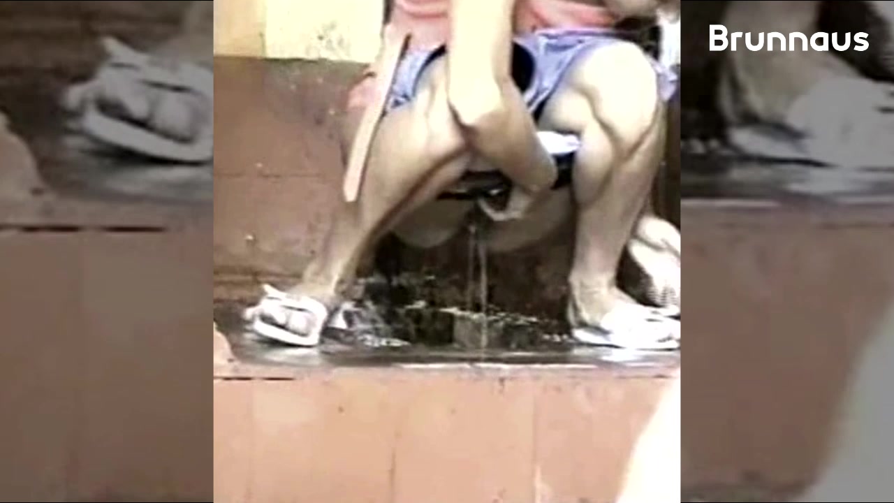 Click to play video Vintage poop - Hairy girls in public WC - Classic Russian Collection